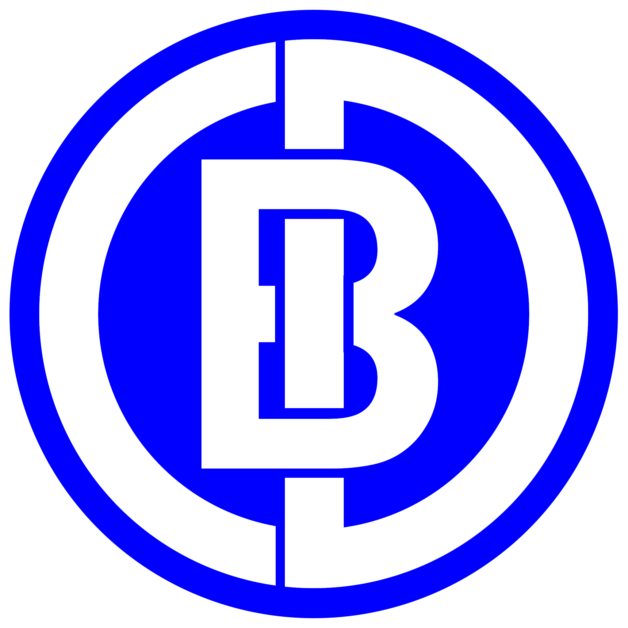 Clean Blue Dot